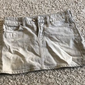 VINTAGE jean skirt